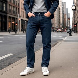 J.Crew 484 Slim Fit Jeans Men’s 35x32 Dark Wash Denim